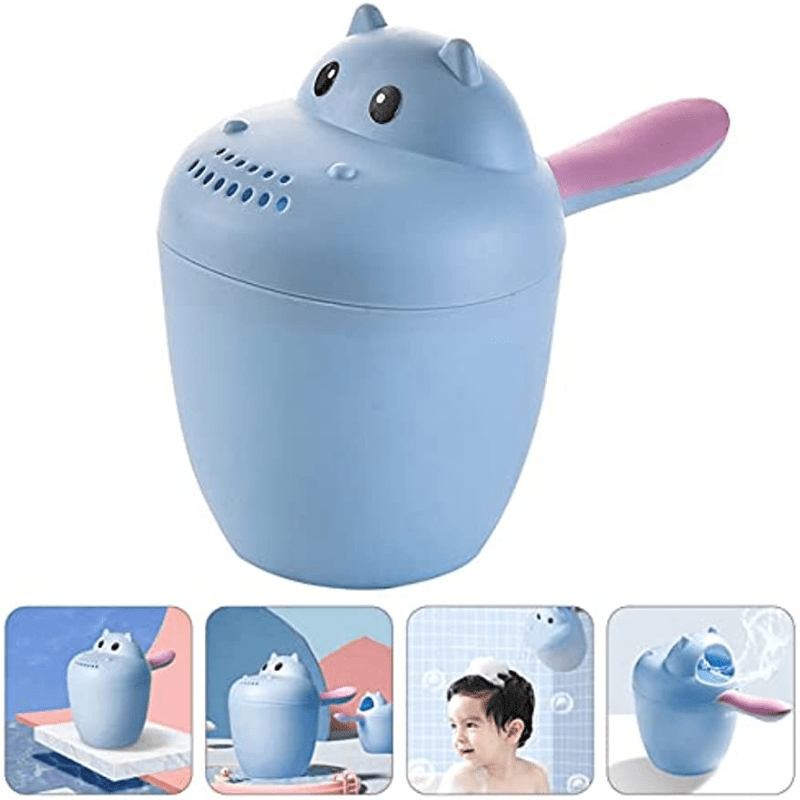Cute Baby Rinse Cup Shampoo Rinser Baby Bath Rinser With Easy Grip Handle Wash Hair Cup By Protecting Infant Eyes, Child Shower Baby Shower Water Scoop