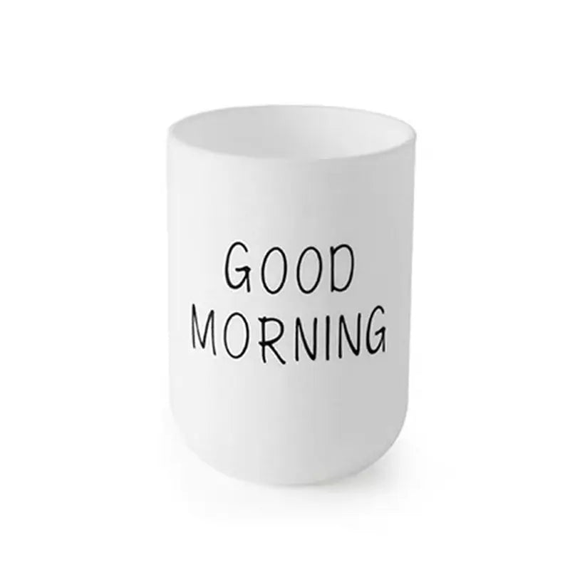 1PC Portable Creative Washing Mouth Cups Plastic Home Hotel Toothbrush Holder Bathroom Accessories Mouthwash Storage Cups 300ml Home Goods
