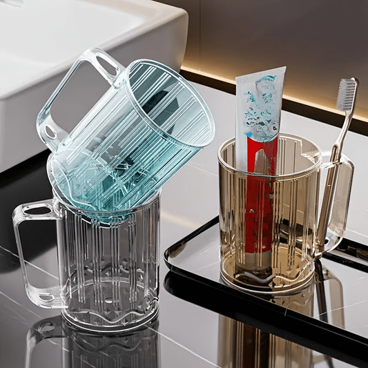 Family Simple Wash Cup Light Luxury Brushing Cup Student Couple Gargle Cup Tooth Tank Round Dental Storage