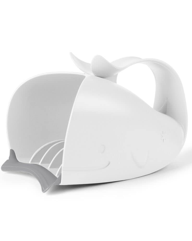 Skip Hop Baby Bath Rinse Cup MOBY Tear-free Waterfall Rinser White Age 0+
