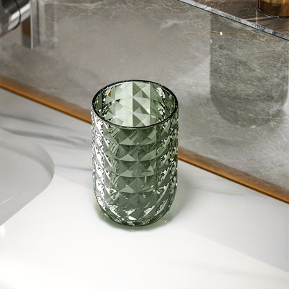 A Luxurious Mouthwash Cup, Couple'S Toothbrush Holder, Plastic Rinsing Cup, Household Bathroom Cup, Bathroom Accessories, Home Decor, Home Furniture.