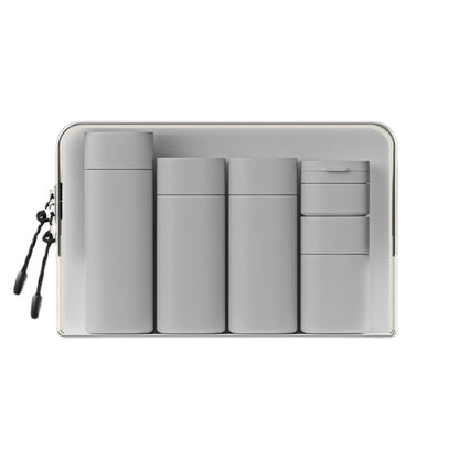 5pcs Travel Cream Dispenser Bottles Set Travel Bottles Toiletry Containers Set, TSA Approved, Travel Essentials