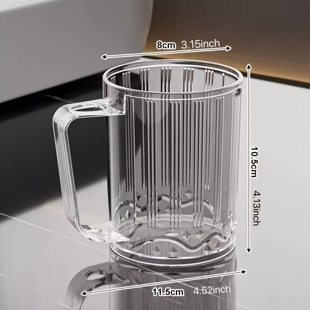 Family Simple Wash Cup Light Luxury Brushing Cup Student Couple Gargle Cup Tooth Tank Round Dental Storage