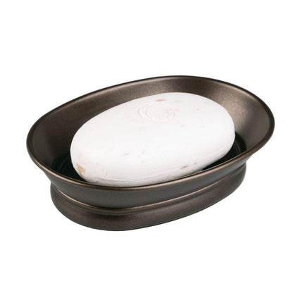 Design Soap Dish for Bathroom Sink, Brushed Stainless Steel
