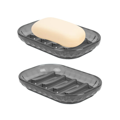 2 Pack Soap Dish Holder for Bar Soap, Bathroom Soap Dishes Bar Soap Holder