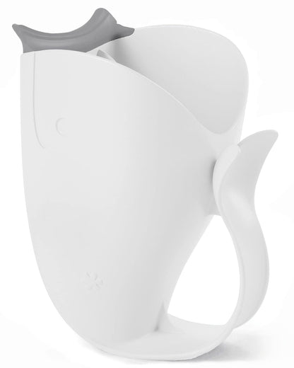 Skip Hop Baby Bath Rinse Cup MOBY Tear-free Waterfall Rinser White Age 0+