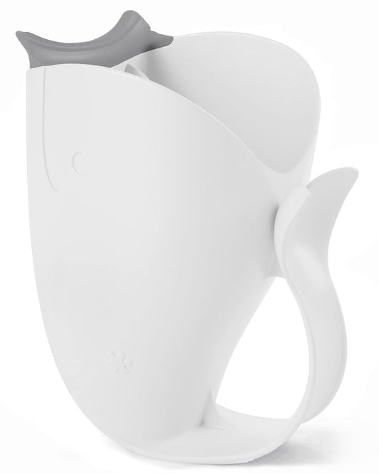 Skip Hop Baby Bath Rinse Cup MOBY Tear-free Waterfall Rinser White Age 0+