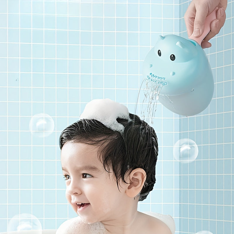 Cute Baby Rinse Cup Shampoo Rinser Baby Bath Rinser With Easy Grip Handle Wash Hair Cup By Protecting Infant Eyes, Child Shower Baby Shower Water Scoop