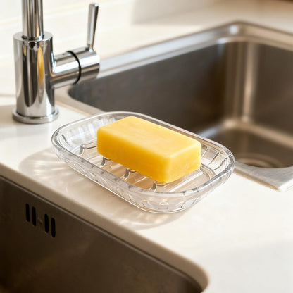 2 Pack Soap Dish Holder for Bar Soap, Bathroom Soap Dishes Bar Soap Holder