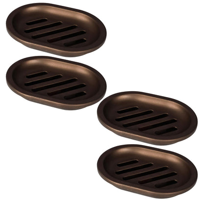 Topsky Soap Dish for Shower, 2pcs Soap Dishes Soap Savers for Bar Soap, Soap Bar Holder Shower with Drip Tray, Plastic Soap Holders with Drain for Kitchen Sink, Easy to Clean, Keeps The Soap Dry