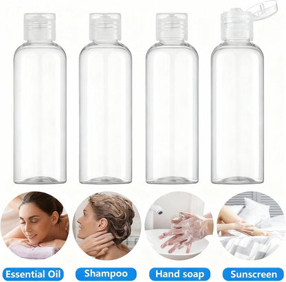 DTDNZKN 4 Pack 3.4 Oz (100ml) TSA Approved Travel Bottles for Toiletries