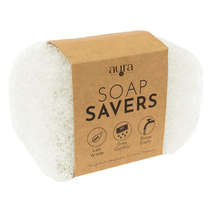 S&T INC. Bar Soap Holder, 4 Pack, 2.9" x 4.4", White