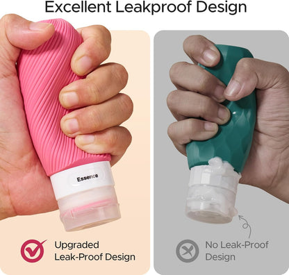 LitBear 23 Pack TSA Approved Travel Bottles for Toiletries, Leak Proof