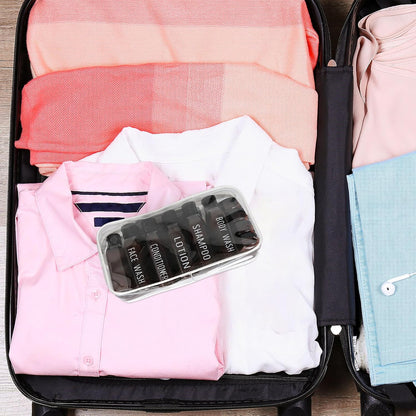 Travel Kit 10 PCS Travel Bottles for Toiletries TSA Approved Bottle