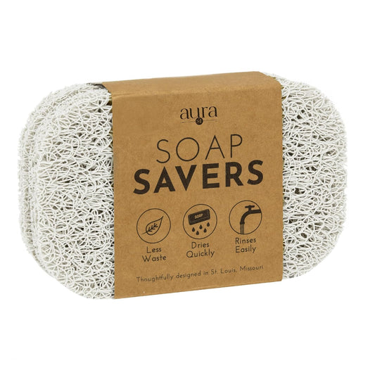 S&T INC. Bar Soap Holder, 4 Pack, 2.9" x 4.4", White