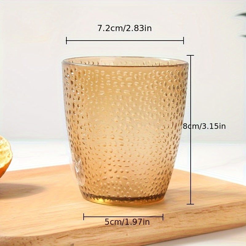 3/6pcs Anti-Drop And Unbreakable Drinking Cups, 7.1oz Acrylic Hard Plastic Cups, Reusable, Suitable for Juice, Beer, Home, Office, Restaurant And Bar, Random Color Acrylic Water Cup, Juice Cup, Beverage Cup