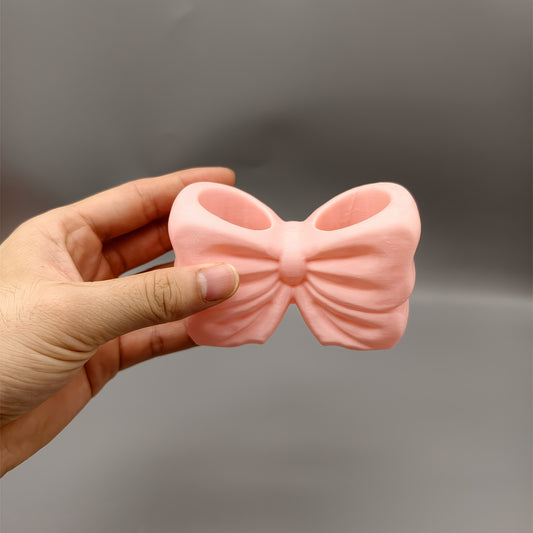 Cute Creative Bowknot Toothbrush Cup, Washroom Toiletries, Bathroom Mouthwash and Toothbrush Storage Cup, Toothbrush Holder