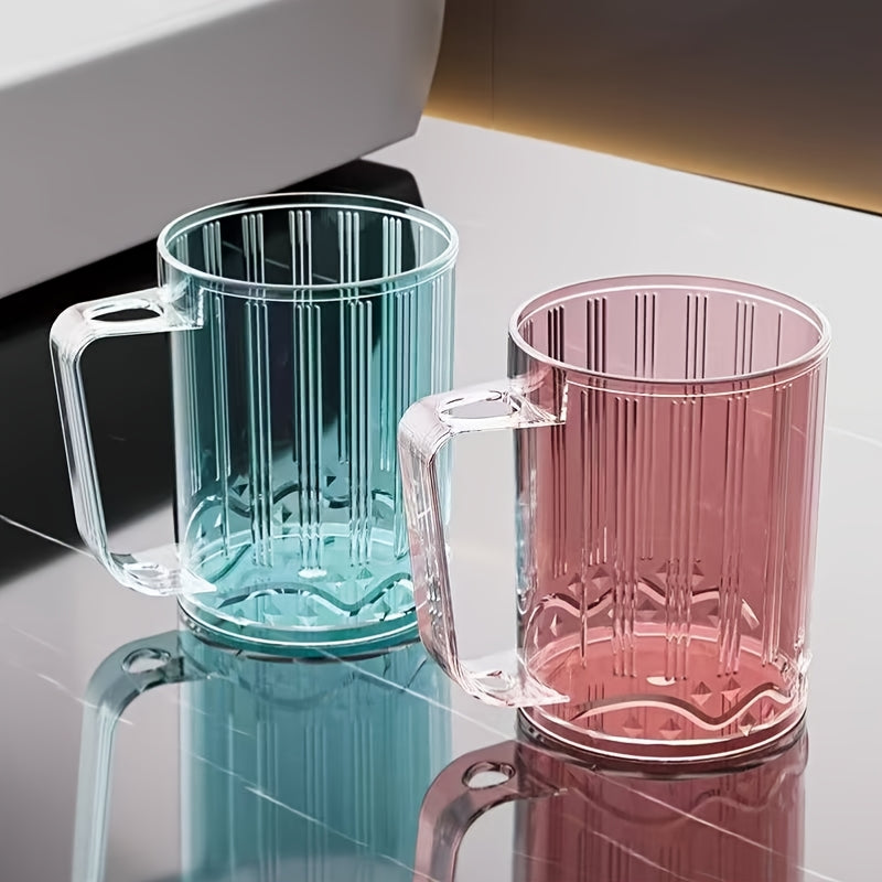 Family Simple Wash Cup Light Luxury Brushing Cup Student Couple Gargle Cup Tooth Tank Round Dental Storage