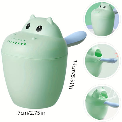 Cute Baby Rinse Cup Shampoo Rinser Baby Bath Rinser With Easy Grip Handle Wash Hair Cup By Protecting Infant Eyes, Child Shower Baby Shower Water Scoop