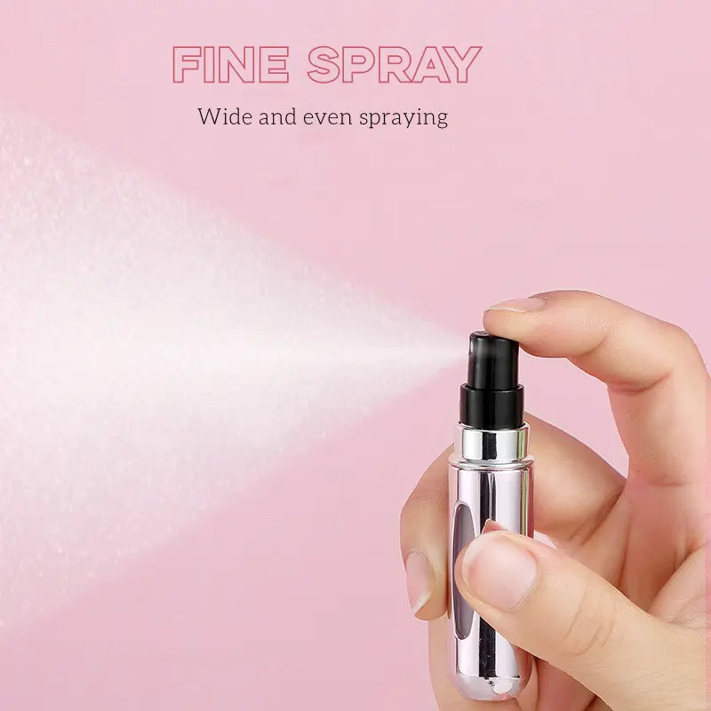 5ml Perfume Refill Bottle Portable Mini Refillable Spray Jar Scent Pump Empty Cosmetic Containers Atomizer for Travel Tool Hot Refillable Spray Bottles