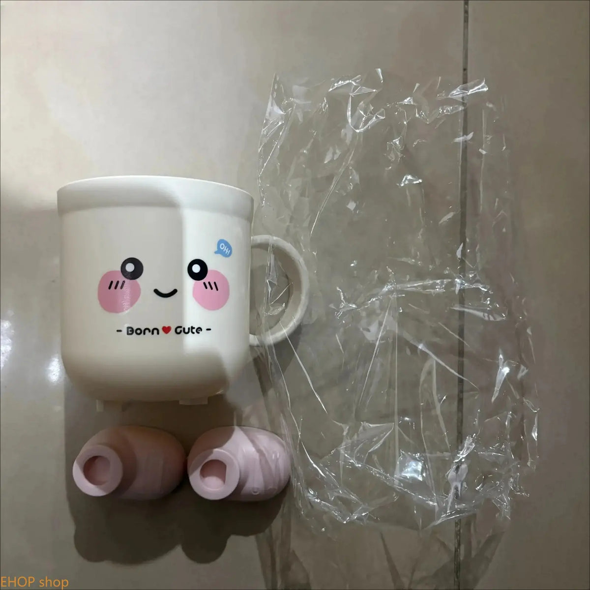 Cute Cartoon Pattern Mouthwash Cup, Multifunctional Toothbrush Holder, Bathroom Accessory Suitable for Dormitory, Household Use and Gifting,sohochic