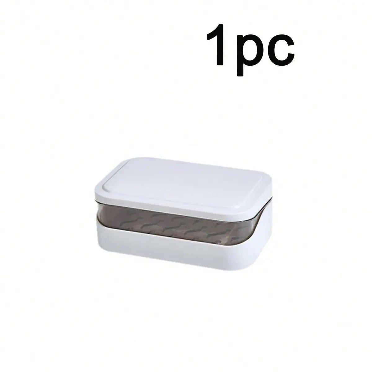 Plastic Rectangular Soap Dish Set, Covered Soap Box, Portable Soap Holder, Bathroom Drainage Soap Dish, Home Bath Decor, Fall Decoration, Soap Dish With Drainage, Soap Dish Travel