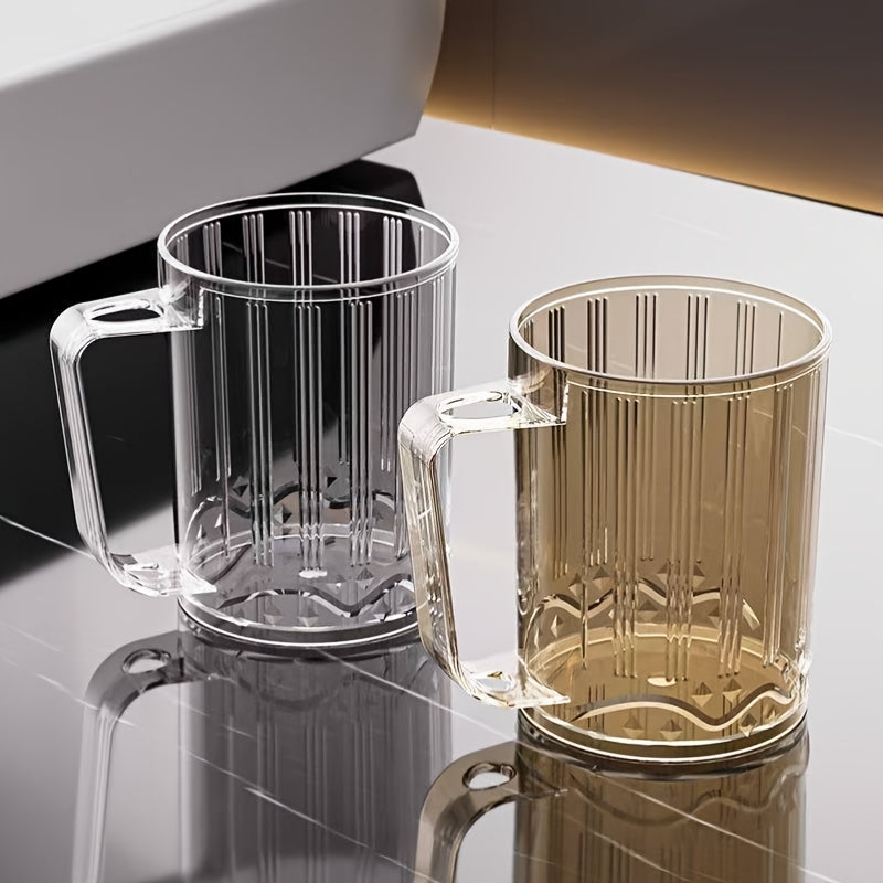 Family Simple Wash Cup Light Luxury Brushing Cup Student Couple Gargle Cup Tooth Tank Round Dental Storage