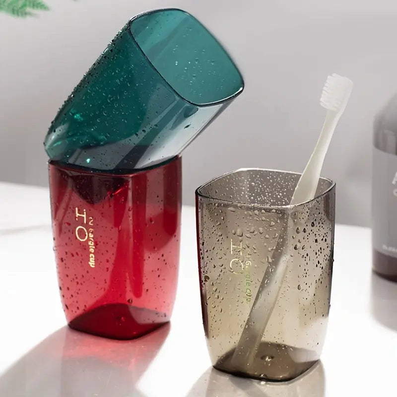 Mouthwash Cups, Household Brushing Cups, Couple Student Toothbrush Cups, Transparent Wash Cups