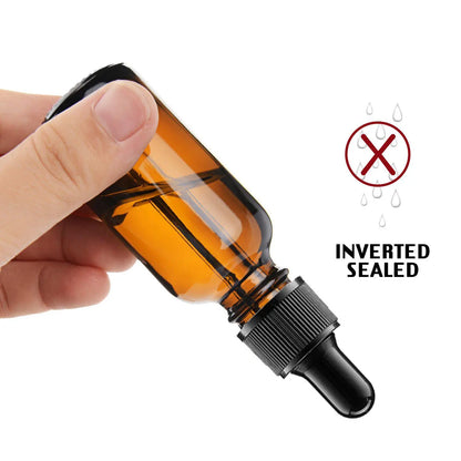 Empty Essential Oil Bottle Set, 6 Counts/set 30ml Glass Bottle with Dropper & Spring Pipette, Refillable Bottle for Essential Oil, Skincare, Glass Bottles