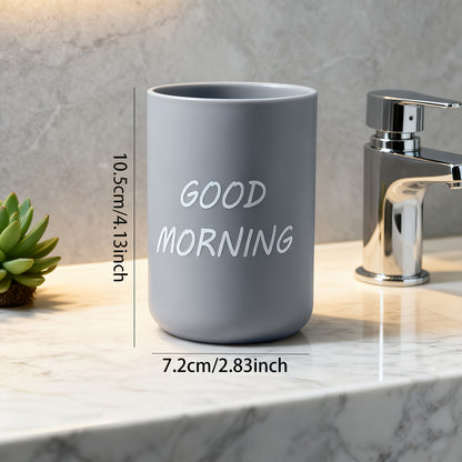 1pc Japanese Minimalist Home Rinsing Cup Toothbrush Washing Cup Morning Creative Toothbrush Cup