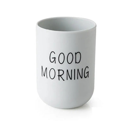 1PC Portable Creative Washing Mouth Cups Plastic Home Hotel Toothbrush Holder Bathroom Accessories Mouthwash Storage Cups 300ml Home Goods